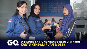 Disdagin Tanjungpinang Gesa Distribusi Kartu Kendali Puan Molek