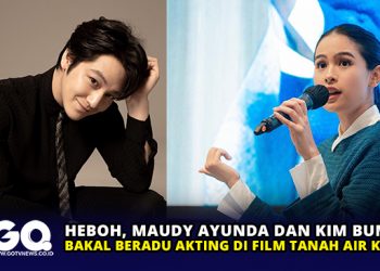 Heboh, Maudy Ayunda dan Kim Bum Bakal Beradu Akting di Film Tanah Air Kedua