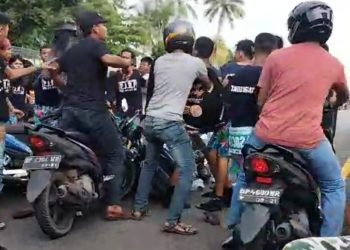 Gerak Jalan 17 Km Diwarnai Kericuhan, Ini Penjelasan Kadispora Tanjungpinang.