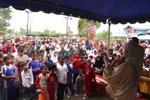 Meriahkan HUT RI, Ribuan Warga Antusias Ikuti Jalan Santai di Sei Lekop Bintan