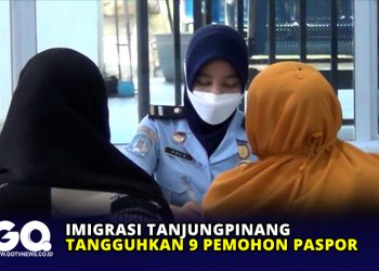 Imigrasi Tanjungpinang Tangguhkan 9 Pemohon Paspor