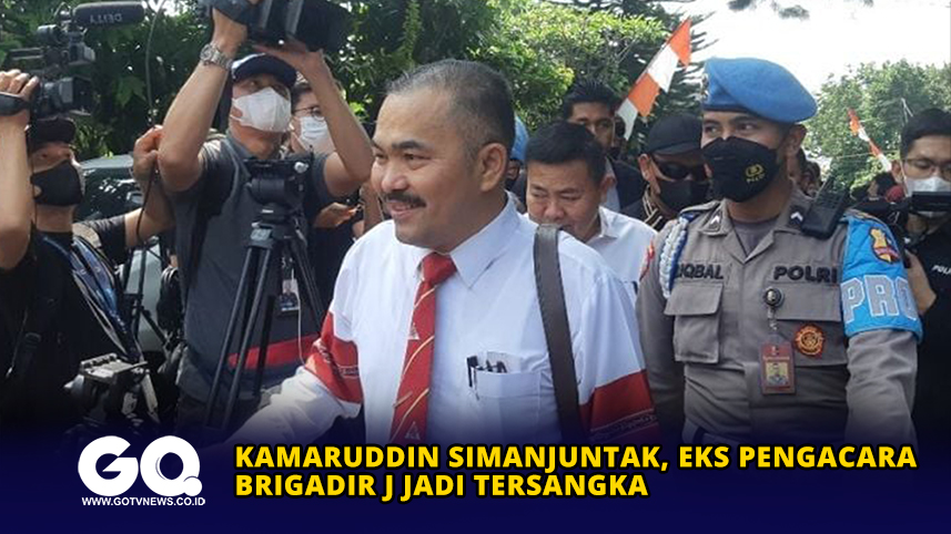 Kamaruddin Simanjuntak, Eks Pengacara Brigadir J jadi Tersangka