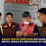 Kasus Penyelundupan Ratusan Botol Miras Dilimpahkan ke Kejari Bintan