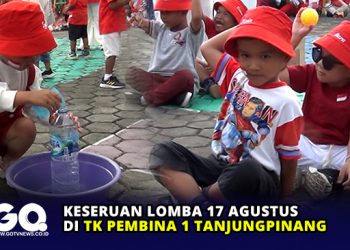 Keseruan Lomba 17 Agustus di TK Pembina 1 Tanjungpinang