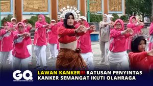 Lawan Kanker, Ratusan Penyintas Kanker Semangat Ikuti Olahraga