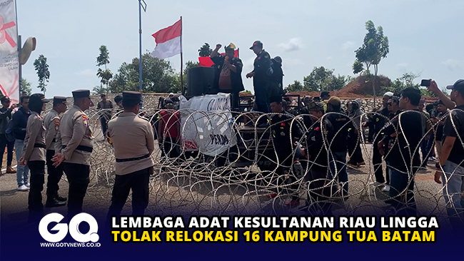 Lembaga Adat Kesultanan Riau Lingga Tolak Relokasi 16 Kampung Tua Batam