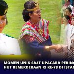 Momen Unik saat Upacara Peringatan HUT Kemerdekaan RI ke-78 di Istana Negara
