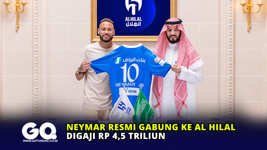 Neymar Resmi Gabung ke Al Hilal, Digaji Rp 4,5 Triliun