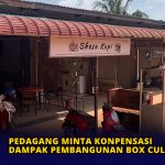 Pedagang Minta Kompensasi Dampak Pembangunan Box Culvert