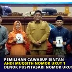 Pemilihan Cawabup Bintan, Ahdi Muqsith Nomor Urut 1, Denok Puspitasari Nomor Urut 2