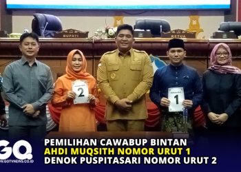 Pemilihan Cawabup Bintan, Ahdi Muqsith Nomor Urut 1, Denok Puspitasari Nomor Urut 2