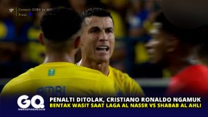 Penalti Ditolak, Cristiano Ronaldo Ngamuk Bentak Wasit saat Laga Al Nassr vs Shabab Al Ahli