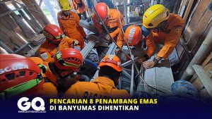 Pencarian 8 Penambang Emas di Banyumas Dihentikan