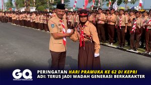 Peringatan Hari Pramuka ke 62 di Kepri, Adi: Terus Jadi Wadah Generasi Berkarakter