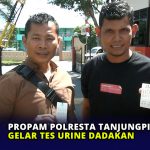 Propam Polresta Tanjungpinang Gelar Tes Urine Dadakan