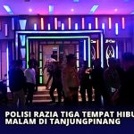 Polisi Razia Tiga Tempat Hiburan Malam di Tanjungpinang