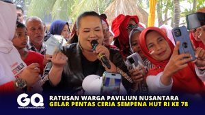 Ratusan Warga Paviliun Nusantara Gelar Pentas Ceria Sempena HUT RI ke 78