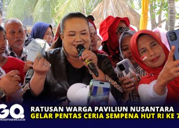 Ratusan Warga Paviliun Nusantara Gelar Pentas Ceria Sempena HUT RI ke 78