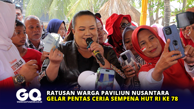 Ratusan Warga Paviliun Nusantara Gelar Pentas Ceria Sempena HUT RI ke 78