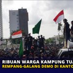 Ribuan Warga Kampung Tua Rempang-Galang Demo di Kantor BP Batam