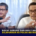 Rocky Gerung dan Refly Harun Dilaporkan ke Polda Metro Jaya