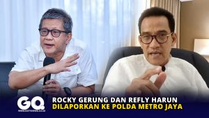 Rocky Gerung dan Refly Harun Dilaporkan ke Polda Metro Jaya