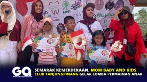 Semarak Kemerdekaan, Mom Baby and Kids Club Tanjungpinang Gelar Lomba Permainan Anak