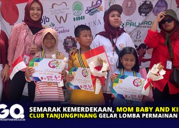 Semarak Kemerdekaan, Mom Baby and Kids Club Tanjungpinang Gelar Lomba Permainan Anak