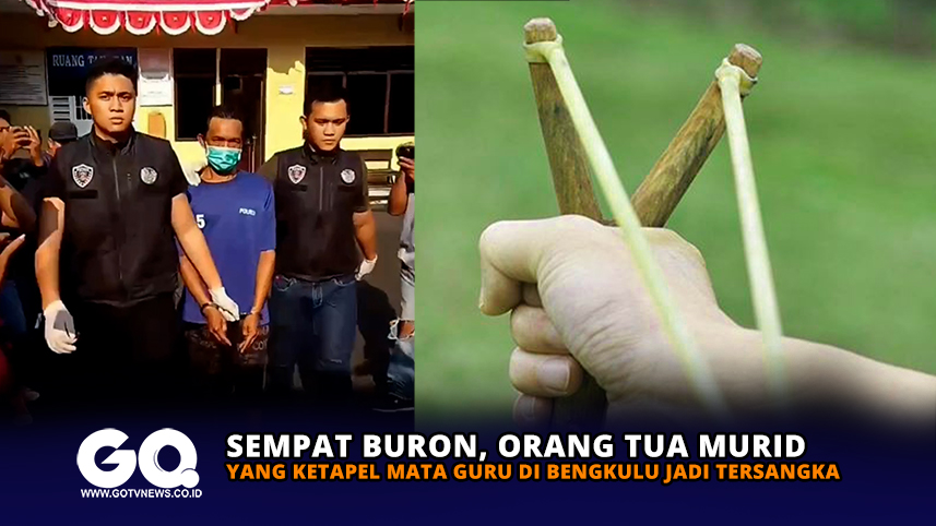 Sempat Buron, Orang Tua Murid yang Ketapel Mata Guru di Bengkulu jadi Tersangka