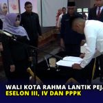 Wali Kota Rahma Lantik Pejabat Eselon III, IV dan PPPK