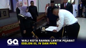 Wali Kota Rahma Lantik Pejabat Eselon III, IV dan PPPK