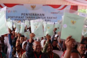 GTRA Summit 2023, 10.668 Sertipikat Tanah Rakyat Kepri Dibagikan