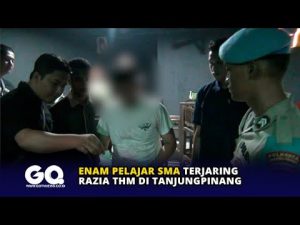 Enam Pelajar SMA Terjaring Razia THM di Tanjungpinang