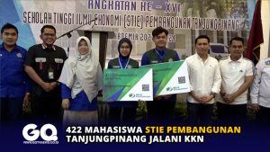 422 Mahasiswa STIE Pembangunan Tanjungpinang Jalani KKN