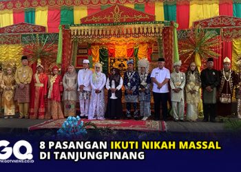 8 Pasangan Ikuti Nikah Massal di Tanjungpinang