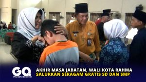 Akhir Masa Jabatan, Wali Kota Rahma Salurkan Seragam Gratis SD dan SMP