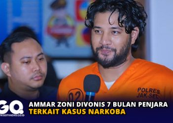 Ammar Zoni Divonis 7 Bulan Penjara Terkait Kasus Narkoba
