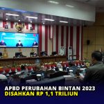 APBD Perubahan Bintan 2023 Disahkan Rp 1,1 Triliun