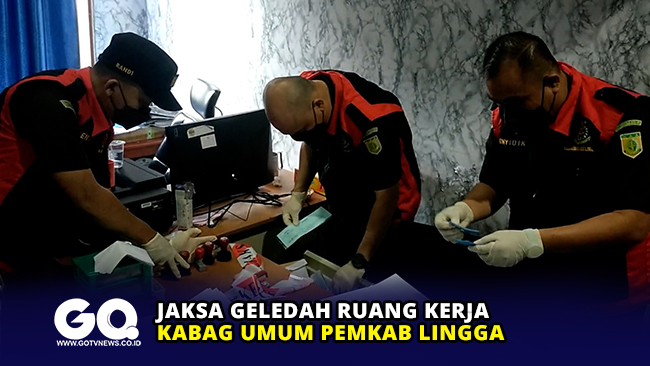 Jaksa Geledah Ruang Kerja Kabag Umum Pemkab Lingga