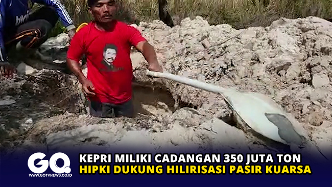 Kepri Miliki Cadangan 350 Juta Ton, HIPKI Dukung Hilirisasi Pasir Kuarsa