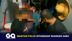 Mantan Polisi Ditangkap Edarkan Sabu