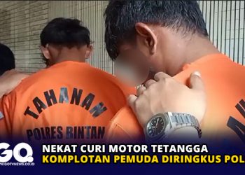 Nekat Curi Motor Tetangga, Komplotan Pemuda Diringkus Polisi
