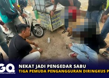 Nekat jadi Pengedar Sabu, Tiga Pemuda Pengangguran Diringkus Polisi