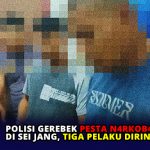 Polisi Gerebek Pesta Narkoba di Sei Jang, Tiga Pelaku Diringkus
