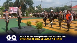 Polresta Tanjungpinang Gelar Operasi Zebra Selama 14 Hari