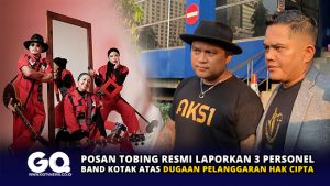 Posan Tobing Resmi Laporkan 3 Personel Band Kotak atas Dugaan Pelanggaran Hak Cipta