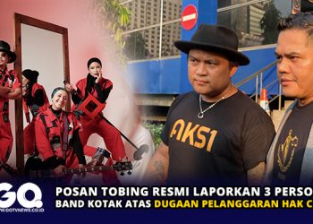 Posan Tobing Resmi Laporkan 3 Personel Band Kotak atas Dugaan Pelanggaran Hak Cipta