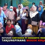 Ratusan Karyawan PT Swakarya Indah Busana Tanjungpinang Mogok Kerja