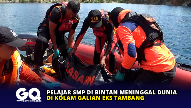 Pelajar SMP di Bintan Meninggal Dunia di Kolam Galian Eks Tambang