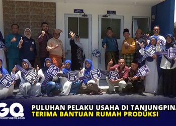 Puluhan Pelaku Usaha di Tanjungpinang Terima Bantuan Rumah Produksi
